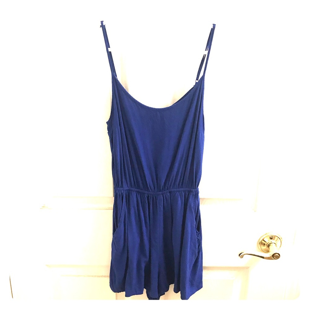 Navy romper